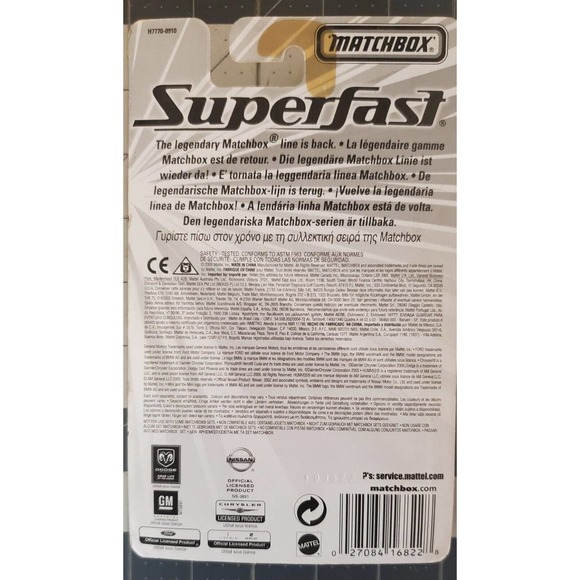 Matchbox Number 27 1961 Dodge Dart Phoenix Factory Sealed Blister with Box 2005 - Picture 3 of 4